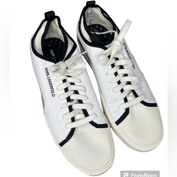 Karl Lagerfeld Other - Karl Largerfeld Paris Leather Low Top Sneakers